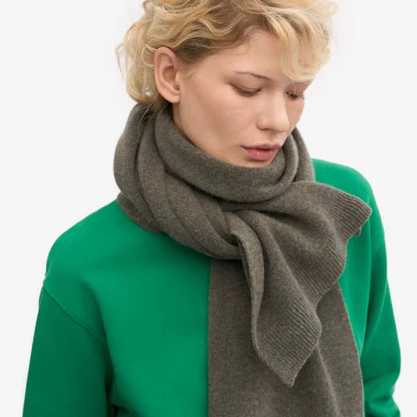 Merino Wool Scarf alt=