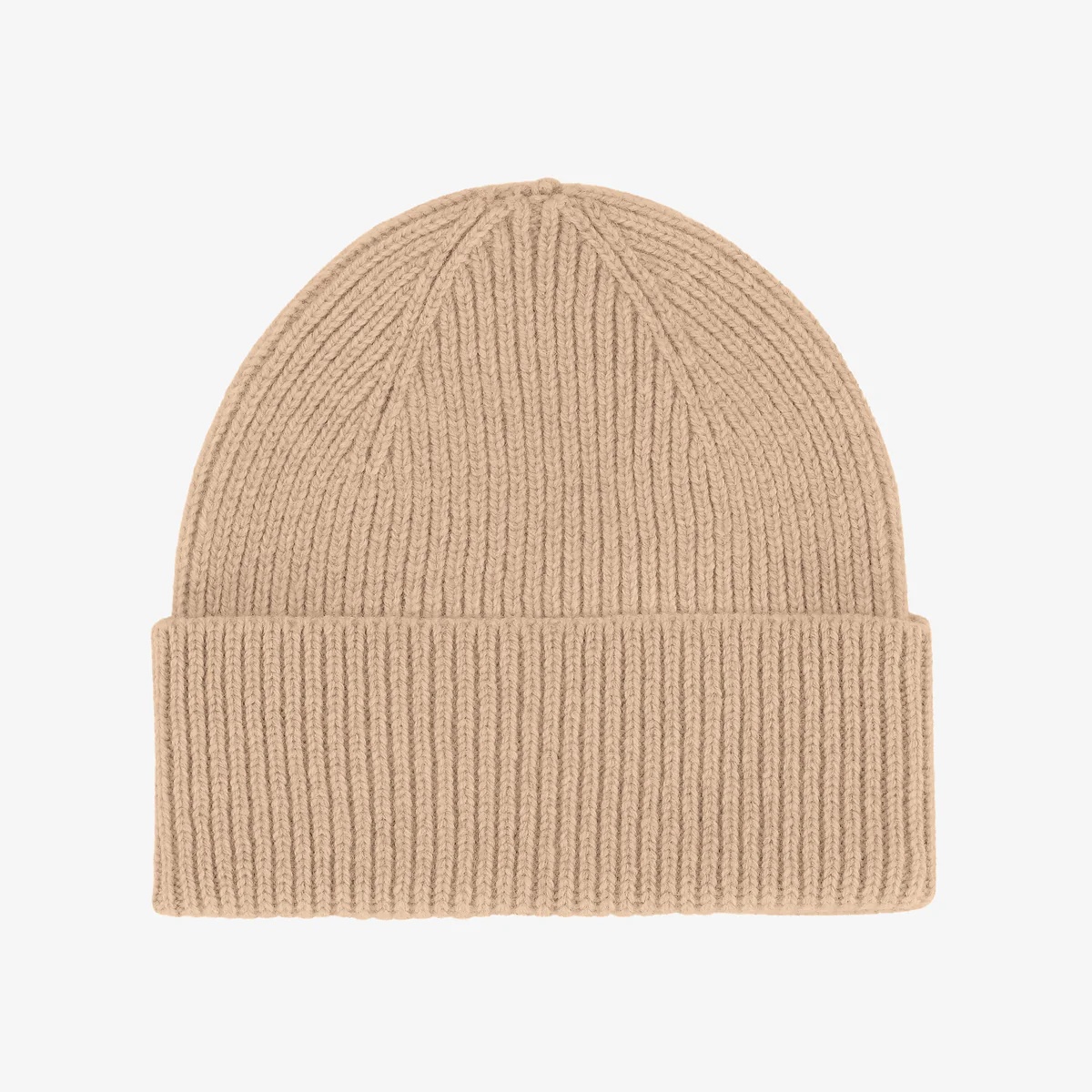 Ribbed Wool Beanie