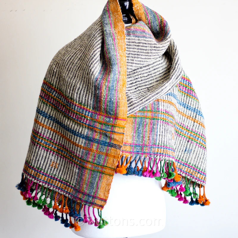 Wool Shawl Wrap alt=