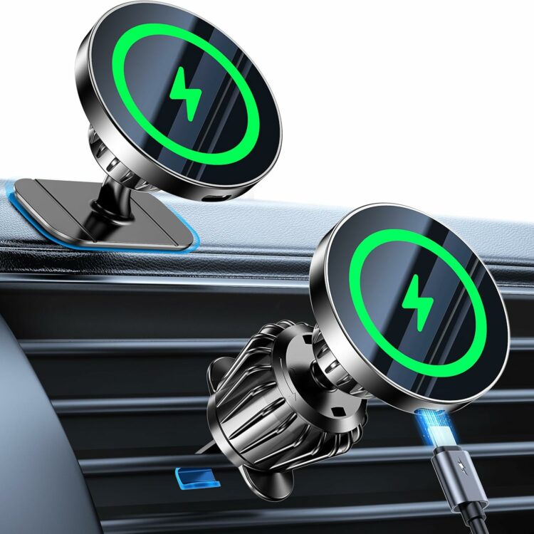 Magnetic Wireless Car Charger Mount